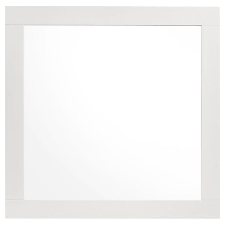 Caraway White Dresser Mirror - Ornate Home