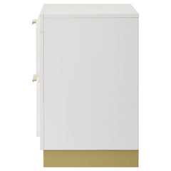 Caraway White Nightstand - Ornate Home