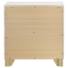 Caraway White Nightstand - Ornate Home