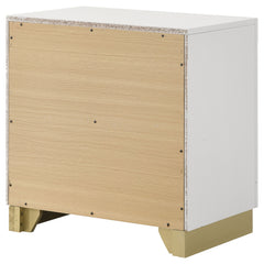 Caraway White Nightstand - Ornate Home