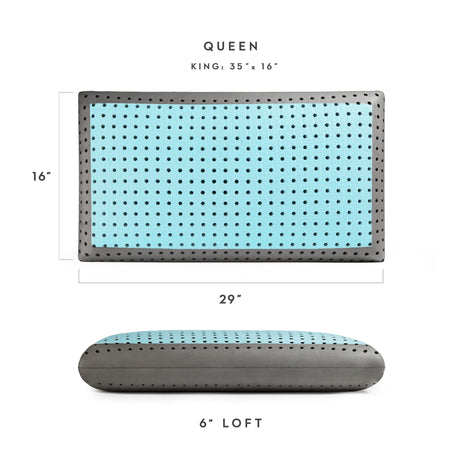 CarbonCool LT + Omniphase White King Pillow - Ornate Home