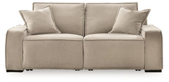 Carceri Cashmere 2-Piece Power Reclining Sectional Loveseat - Ornate Home