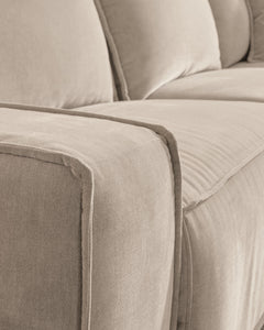 Carceri Cashmere 2-Piece Power Reclining Sectional Loveseat - Ornate Home