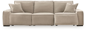Carceri Cashmere 3-Piece Power Sectional Reclining Sofa - Ornate Home