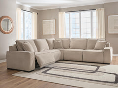Carceri Cashmere 5-Piece Power Sectional Reclining Sofa - Ornate Home