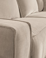 Carceri Cashmere 5-Piece Power Sectional Reclining Sofa - Ornate Home