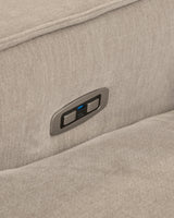 Carceri Cashmere 5-Piece Power Sectional Reclining Sofa - Ornate Home