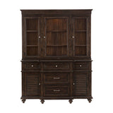 Cardano Brown Buffet & Hutch - Ornate Home