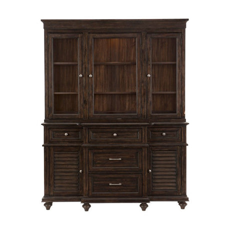 Cardano Brown Buffet & Hutch - Ornate Home