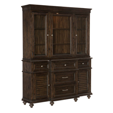 Cardano Brown Buffet & Hutch - Ornate Home