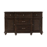 Cardano Brown Buffet/Server - Ornate Home