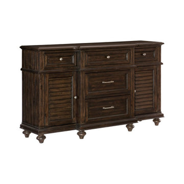 Cardano Brown Buffet/Server - Ornate Home