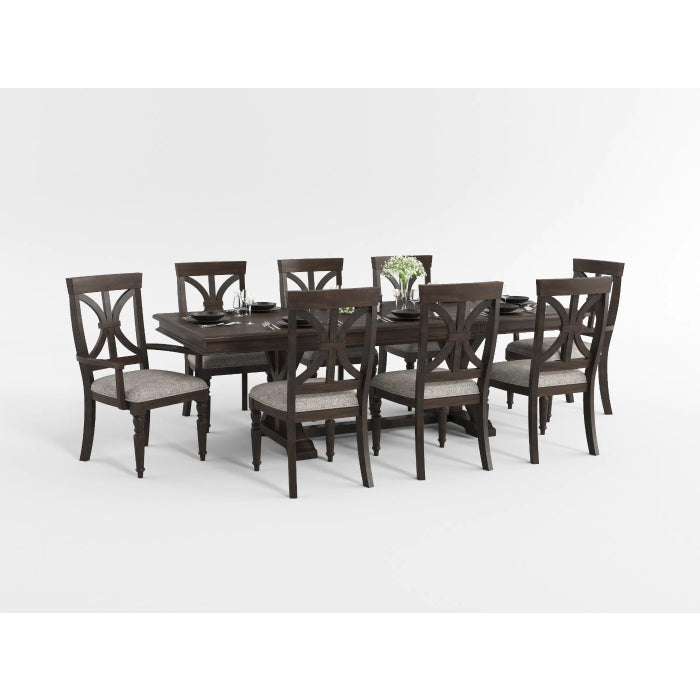 Cardano Brown Dining Arm Chair (Set of 2) - Ornate Home