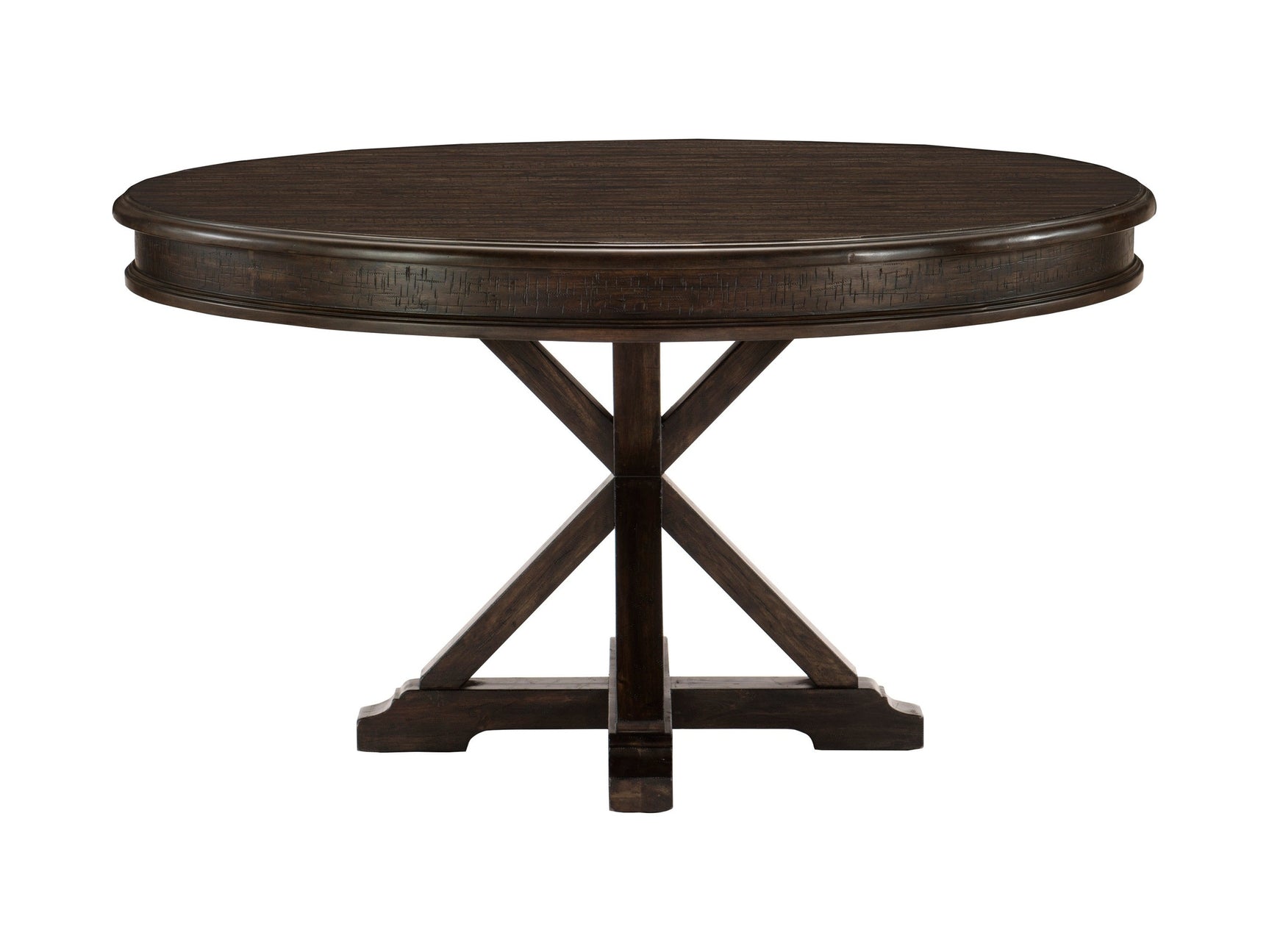 Cardano Brown Round Dining Table - Ornate Home