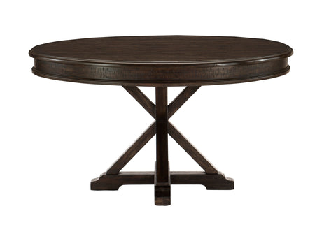 Cardano Brown Round Dining Table - Ornate Home