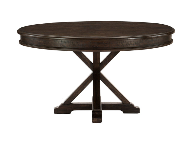 Cardano Brown Round Dining Table - Ornate Home