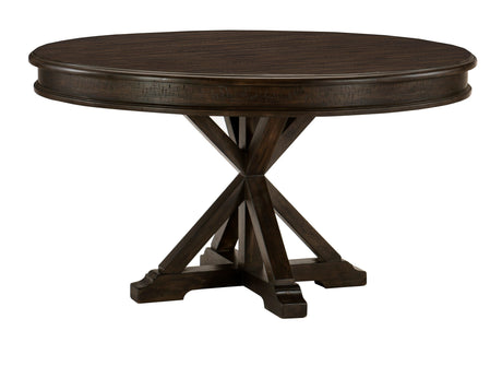Cardano Brown Round Dining Table - Ornate Home