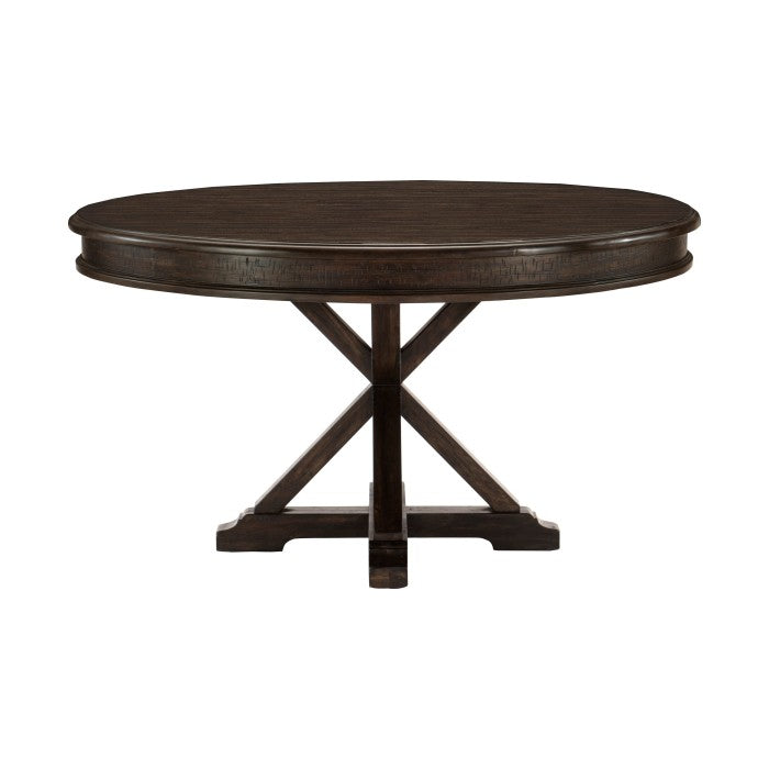 Cardano Brown Round Dining Table - Ornate Home