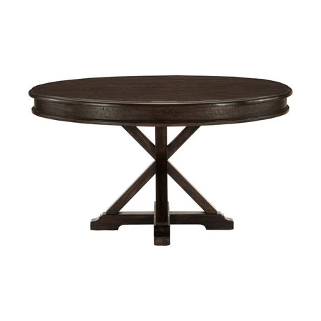 Cardano Brown Round Dining Table - Ornate Home
