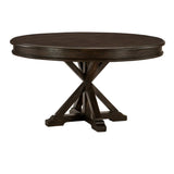 Cardano Brown Round Dining Table - Ornate Home