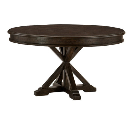 Cardano Brown Round Dining Table - Ornate Home