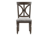 Cardano Brown Side Chair (Set of 2) - Ornate Home