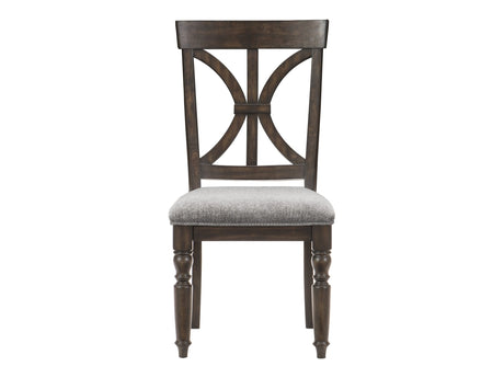 Cardano Brown Side Chair (Set of 2) - Ornate Home