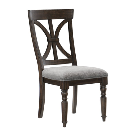 Cardano Brown Side Chair (Set of 2) - Ornate Home