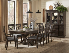 Cardano Brown Side Chair (Set of 2) - Ornate Home