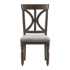 Cardano Brown Side Chair (Set of 2) - Ornate Home