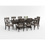 Cardano Brown Side Chair (Set of 2) - Ornate Home