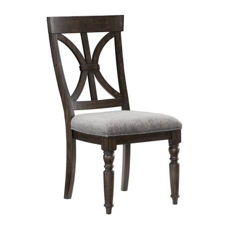Cardano Brown Side Chair (Set of 2) - Ornate Home