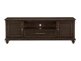 Cardano Driftwood Charcoal 72" TV Stand - Ornate Home