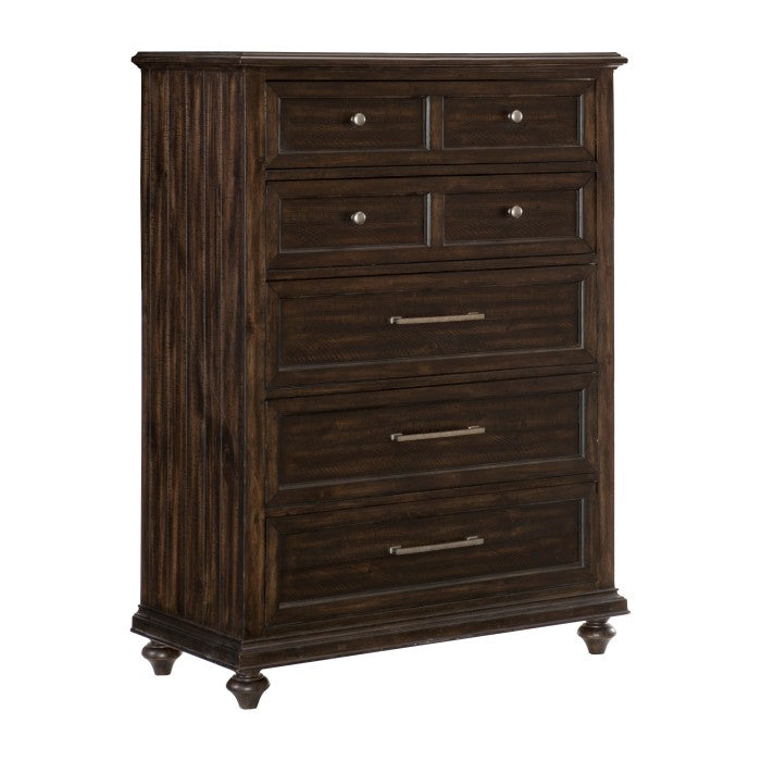 Cardano Driftwood Charcoal Chest - Ornate Home