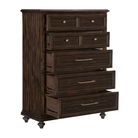 Cardano Driftwood Charcoal Chest - Ornate Home