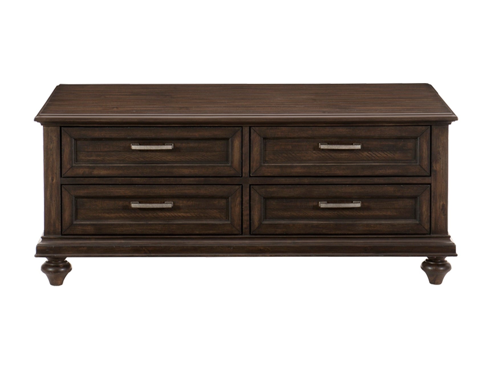 Cardano Driftwood Charcoal Cocktail Table - Ornate Home