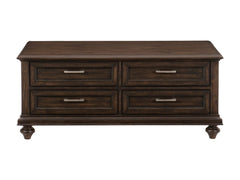 Cardano Driftwood Charcoal Cocktail Table - Ornate Home