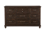 Cardano Driftwood Charcoal Dresser - Ornate Home