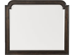 Cardano Driftwood Charcoal Mirror (1.5"D) - Ornate Home