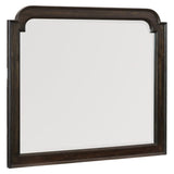 Cardano Driftwood Charcoal Mirror (1.5"D) - Ornate Home