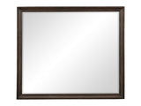 Cardano Driftwood Charcoal Mirror (2.75"D) - Ornate Home