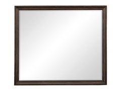 Cardano Driftwood Charcoal Mirror (2.75"D) - Ornate Home
