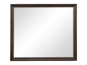 Cardano Driftwood Charcoal Mirror (2.75"D) - Ornate Home