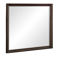 Cardano Driftwood Charcoal Mirror (2.75"D) - Ornate Home