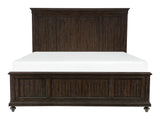 Cardano Driftwood Charcoal Queen Bed - Ornate Home