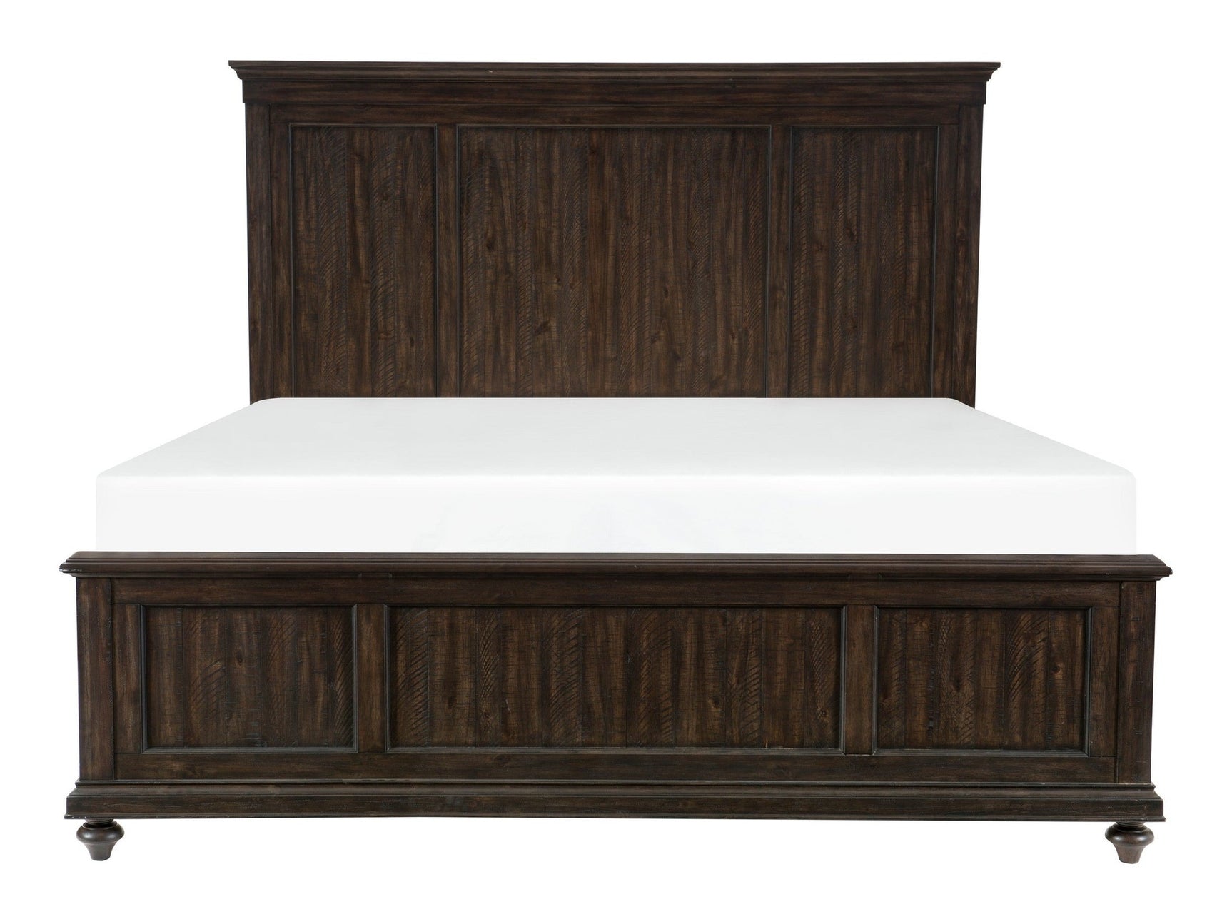 Cardano Driftwood Charcoal Queen Bed - Ornate Home