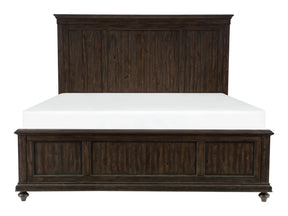 Cardano Driftwood Charcoal Queen Bed - Ornate Home