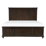 Cardano Driftwood Charcoal Queen Bed - Ornate Home