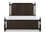 Cardano Driftwood Charcoal Queen Bed - Ornate Home