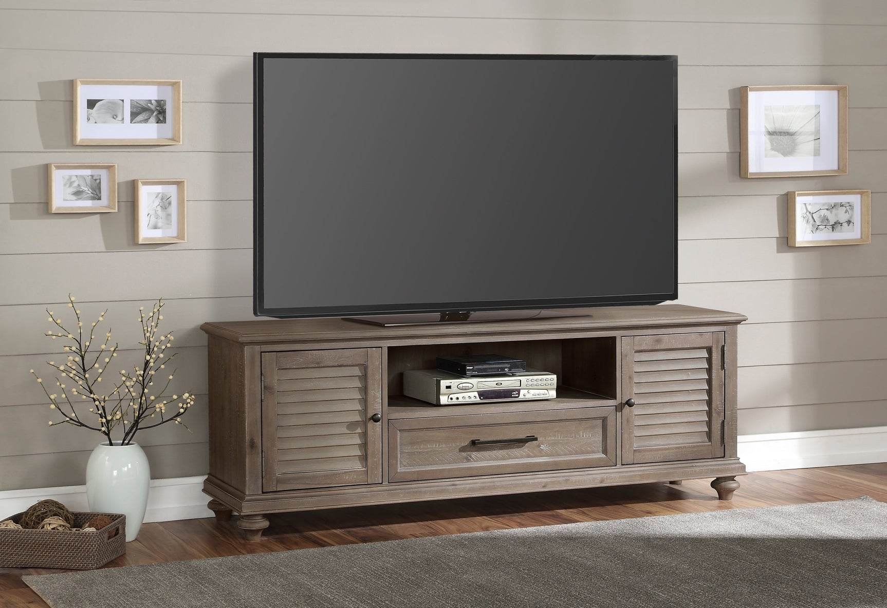 Cardano Light Brown 72'' TV Stand - Ornate Home